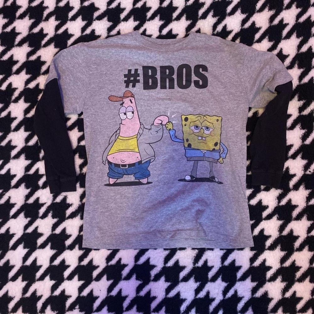spongebob long sleeve tee